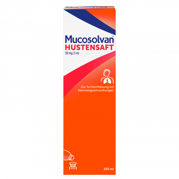 Abbildung für MUCOSOLVAN Saft 30 mg/5 ml