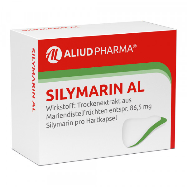 Abbildung für Silymarin AL zur unterstüzenden Behandlung bei chronisch-entzündlichen Lebererkrankungen