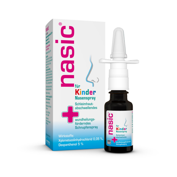 Abbildung für NASIC für Kinder Nasenspray abschwellendes Schnupfenspray mit Xylometazolin & Dexpanthenol