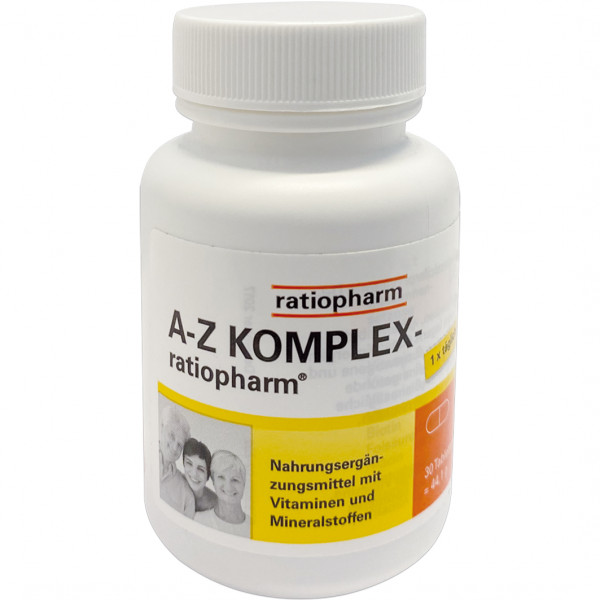 Abbildung für A-Z Komplex-ratiopharm Tabletten