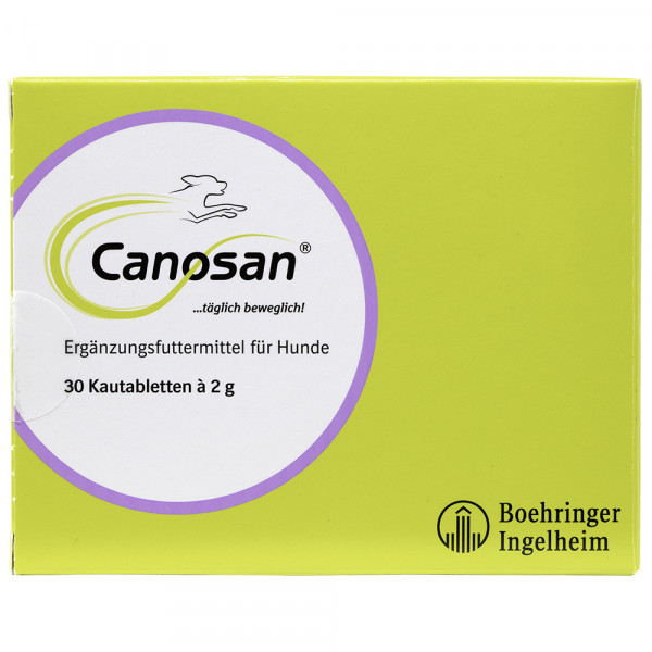 Abbildung für CANOSAN Kautabletten bei Gelenkproblemen Hund mit Grünlippmuschel Extrakt Gonex