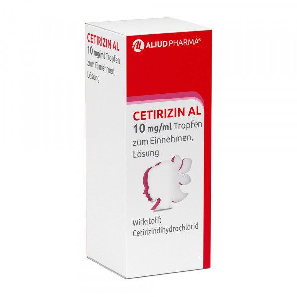 Abbildung für Cetirizin AL 10 mg/ml Tropfen bei Heuschnupfen
