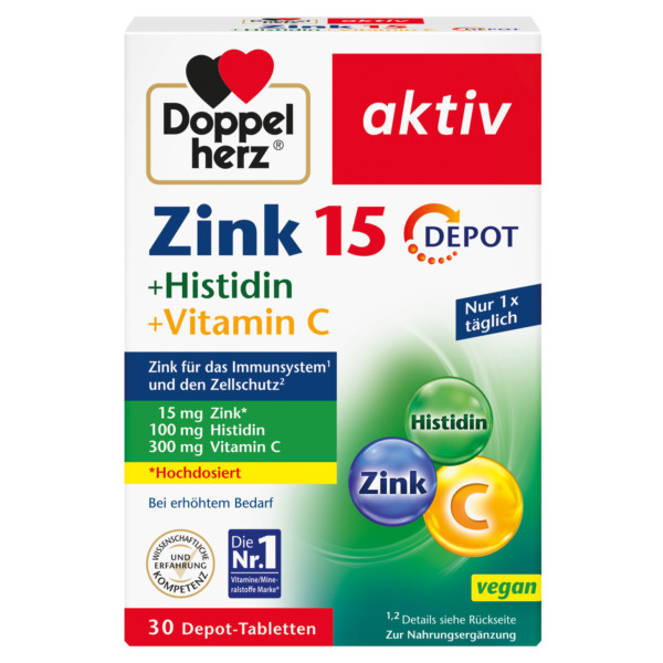 Abbildung für DOPPELHERZ Zink+Histidin Depot Tabletten aktiv