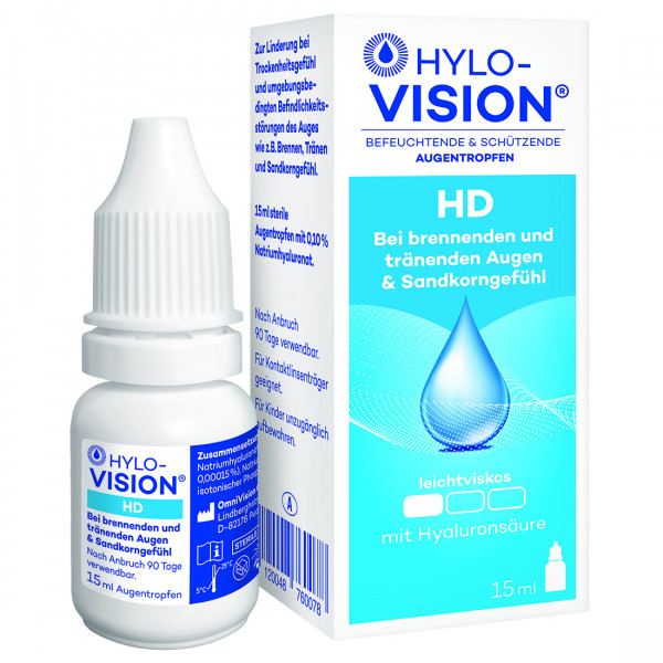 Abbildung für HYLO-VISION HD Augentropfen