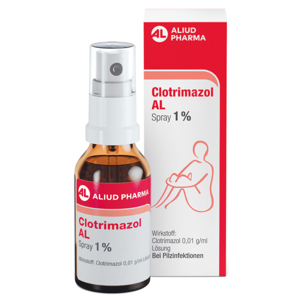 Abbildung für Clotrimazol AL Spray 1% bei Fußpilz