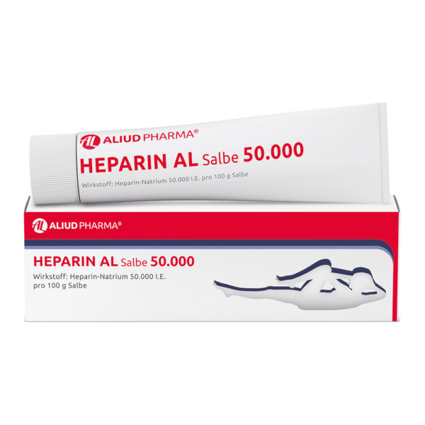 Abbildung für Heparin AL Salbe 50.000 bei Prellungen oder Blutergüssen
