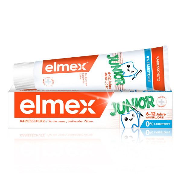 Abbildung für Elmex Junior 6-12 Jahre Kinder-Zahnpasta
