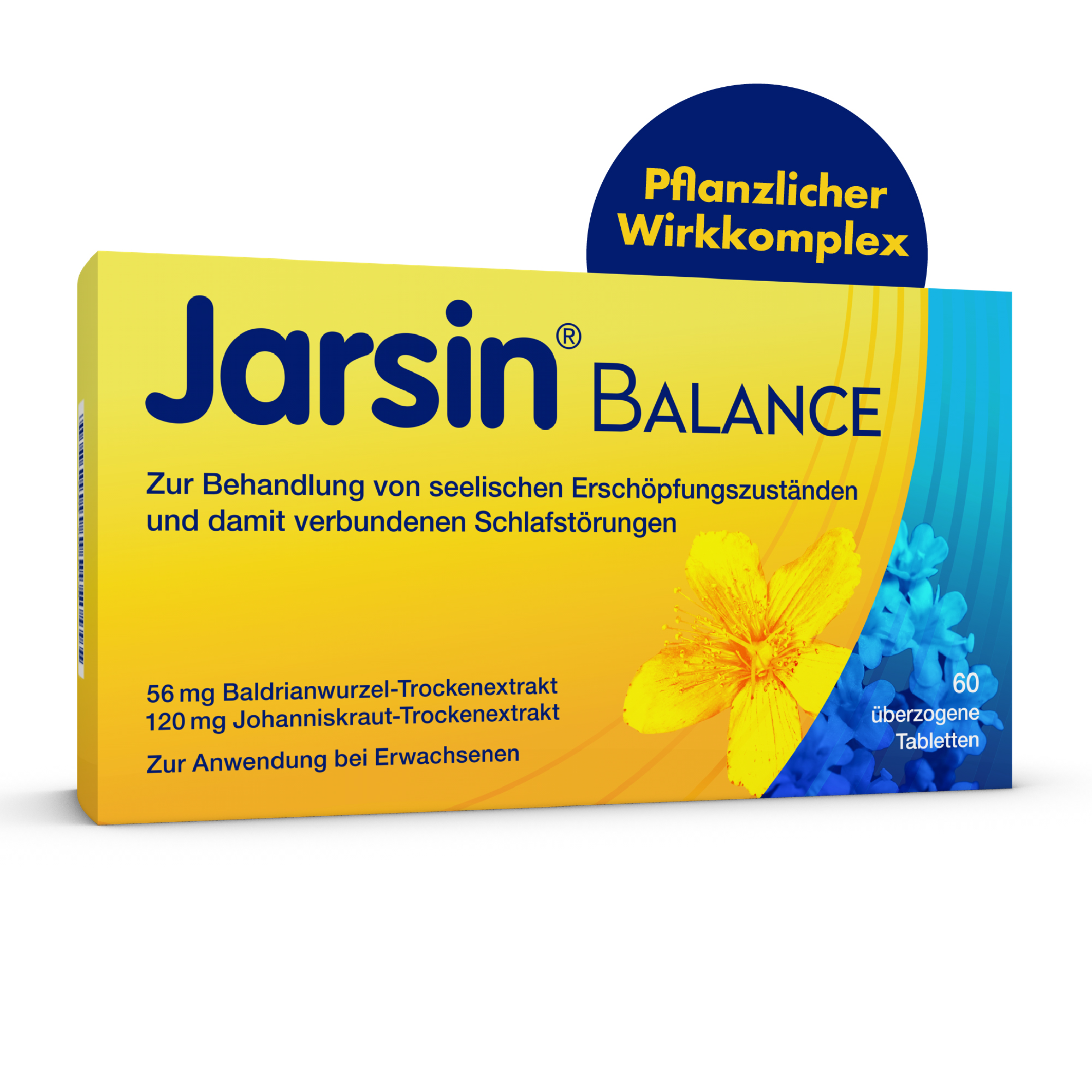 Abbildung für JARSIN Balance 56 mg/120 mg überzogene Tab.