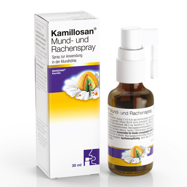 Abbildung für KAMILLOSAN Mund- und Rachenspray