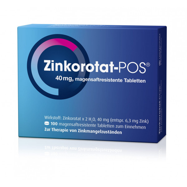 Abbildung für ZINKOROTAT POS magensaftresistente Tabletten