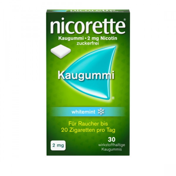 Abbildung für NICORETTE Kaugummi 2 mg whitemint