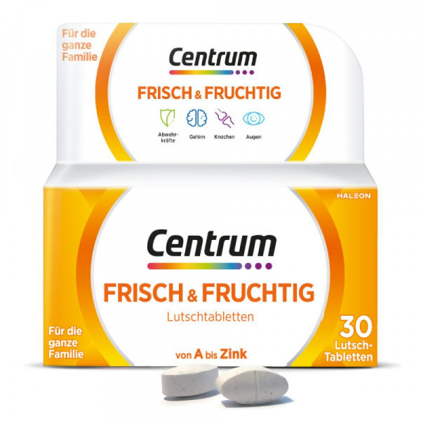 Abbildung für CENTRUM frisch & fruchtig Lutschtabletten