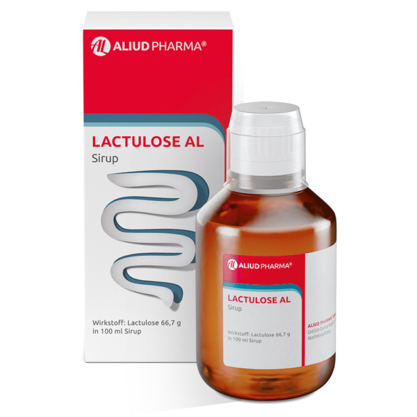 Abbildung für Lactulose AL Sirup bei Verstopfung