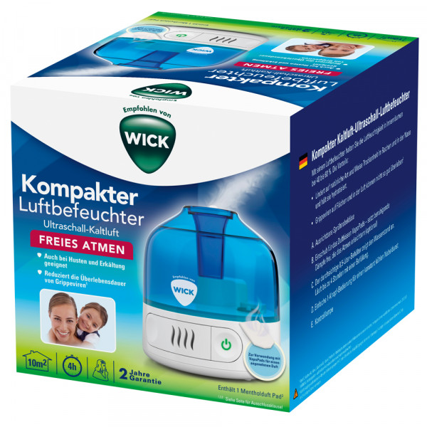 Abbildung für WICK Mini Kompakt Ultraschall Luftbefeuchter