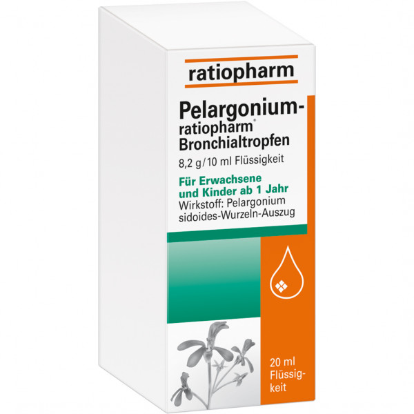 Abbildung für PELARGONIUM-RATIOPHARM Bronchialtropfen