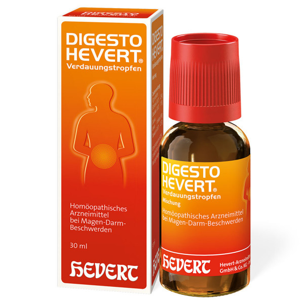 Abbildung für DIGESTO Hevert Verdauungstropfen