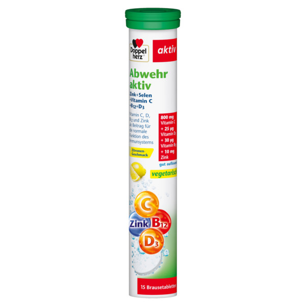 Abbildung für DOPPELHERZ Abwehr aktiv Brausetabletten