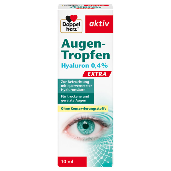 Abbildung für DOPPELHERZ Augen-Tropfen Hyaluron 0,4% Extra