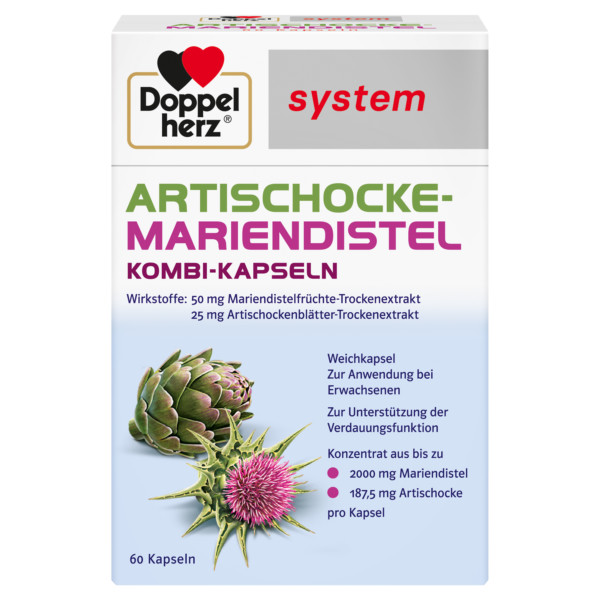 Abbildung für DOPPELHERZ Artischocke-Mariendistel system Weichk.