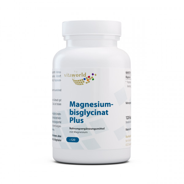 Abbildung für MAGNESIUM BISGLYCINAT Plus Kapseln