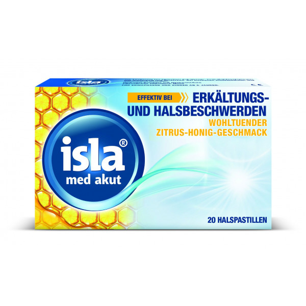 Abbildung für ISLA MED akut Zitrus-Honig Pastillen