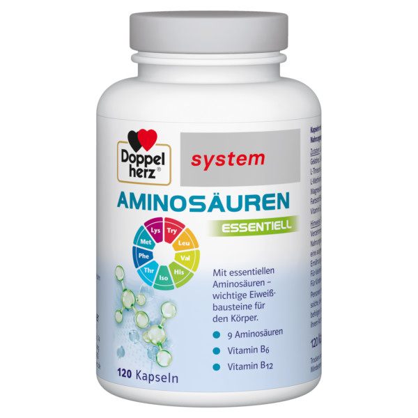 Abbildung für DOPPELHERZ Aminosäuren essentiell system Kapseln