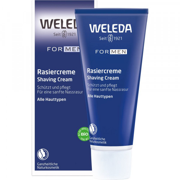 Abbildung für Weleda Rasiercreme - schäumend für eine sanfte Nassrasur