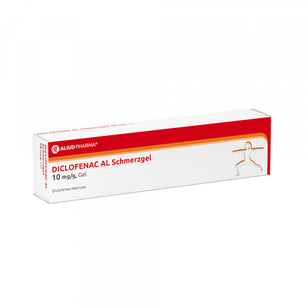 Abbildung für Diclofenac AL Schmerzgel 10 mg / g für akute Muskelschmerzen bei Erwachsenen