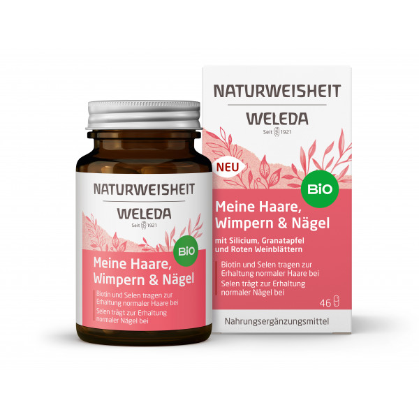 Abbildung für WELEDA Naturweisheit Meine Haare Wimpern&Nägel Kps