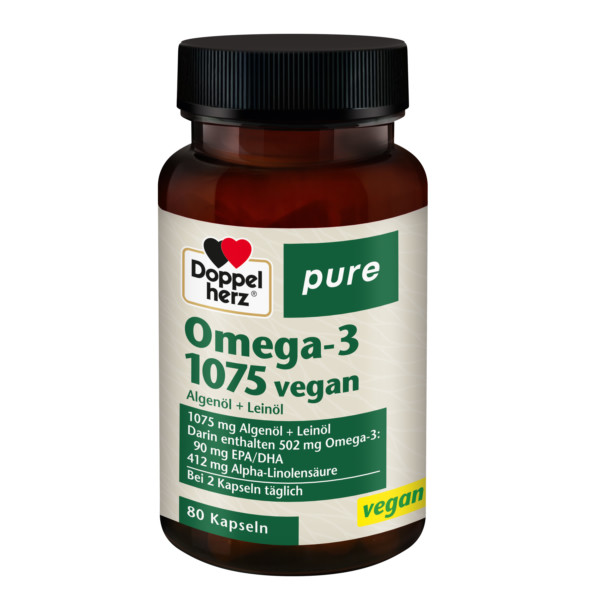 Abbildung für DOPPELHERZ Omega-3 1075 vegan pure Kapseln