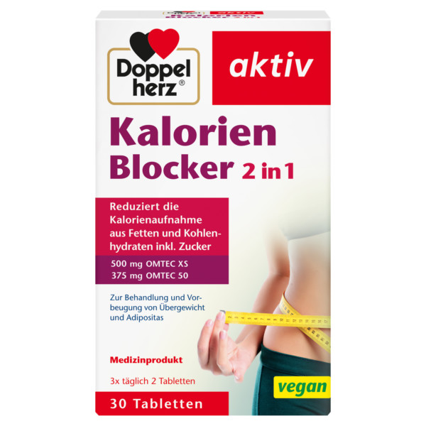 Abbildung für DOPPELHERZ Kalorien Blocker 2in1 Tabletten