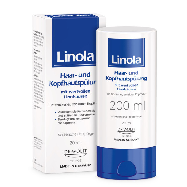 Abbildung für LINOLA Haar- und Kopfhautspülung