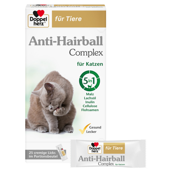 Abbildung für DOPPELHERZ für Tiere Anti-Hairball Complex Katzen