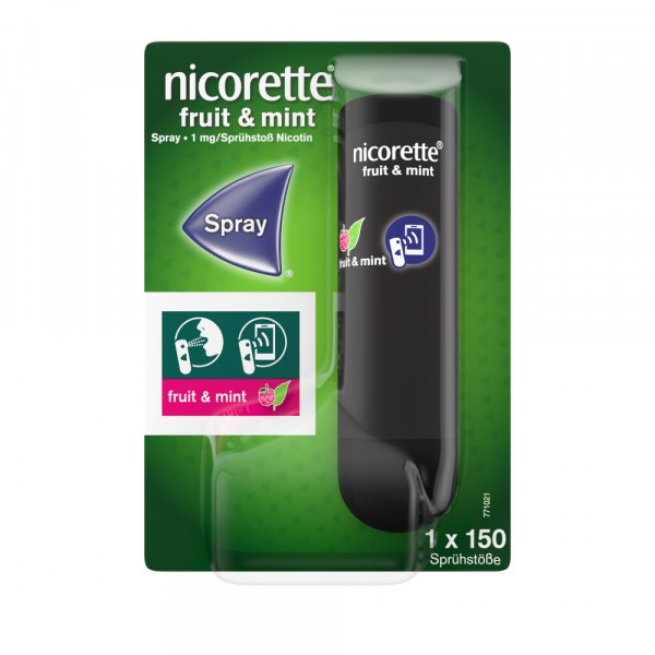 Abbildung für NICORETTE Fruit & Mint Spray 1 mg/Sprühstoß NFC