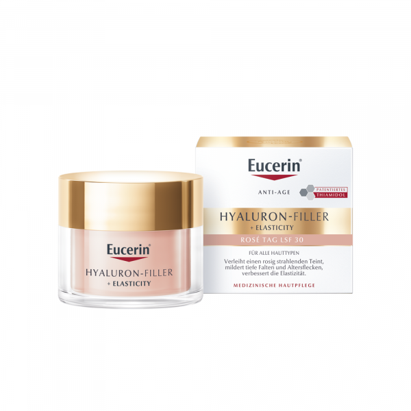 Abbildung für EUCERIN Hyaluron-Filler + Elasticity Rosé Tag LSF 30