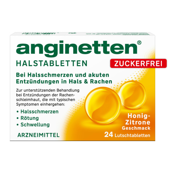 Abbildung für ANGINETTEN Halstabletten zuckerfrei