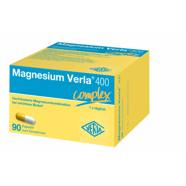 Abbildung für MAGNESIUM VERLA 400 Kapseln