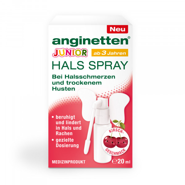 Abbildung für ANGINETTEN Halsspray Junior ab 3 Jahren