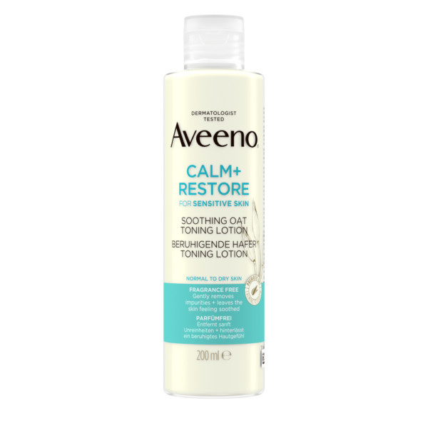 Abbildung für AVEENO Calm+ Restore beruhigende Hafer Toning Lot.