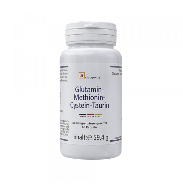 Abbildung für DISAPO Glutamine-Methionin-Cystein-Taurin Kapseln