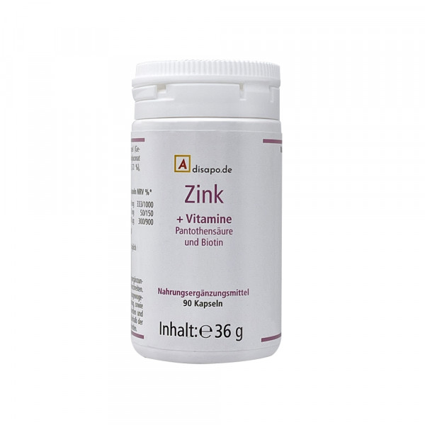 Abbildung für DISAPO Zink+Vit. B5+Biotin Kapseln