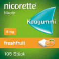 NICORETTE 4 mg freshfruit Kaugummi