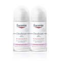 EUCERIN Deodorant Roll-on 0% Aluminium Doppelpack