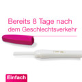 FRÜH SCHWANGERSCHAFTSTEST ab Tag 8 Urin