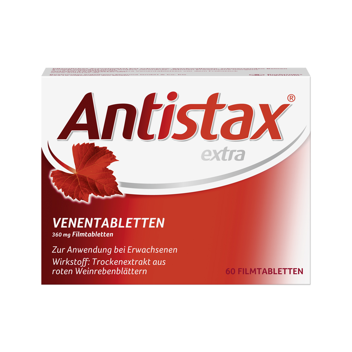Abbildung für ANTISTAX extra Venentabletten