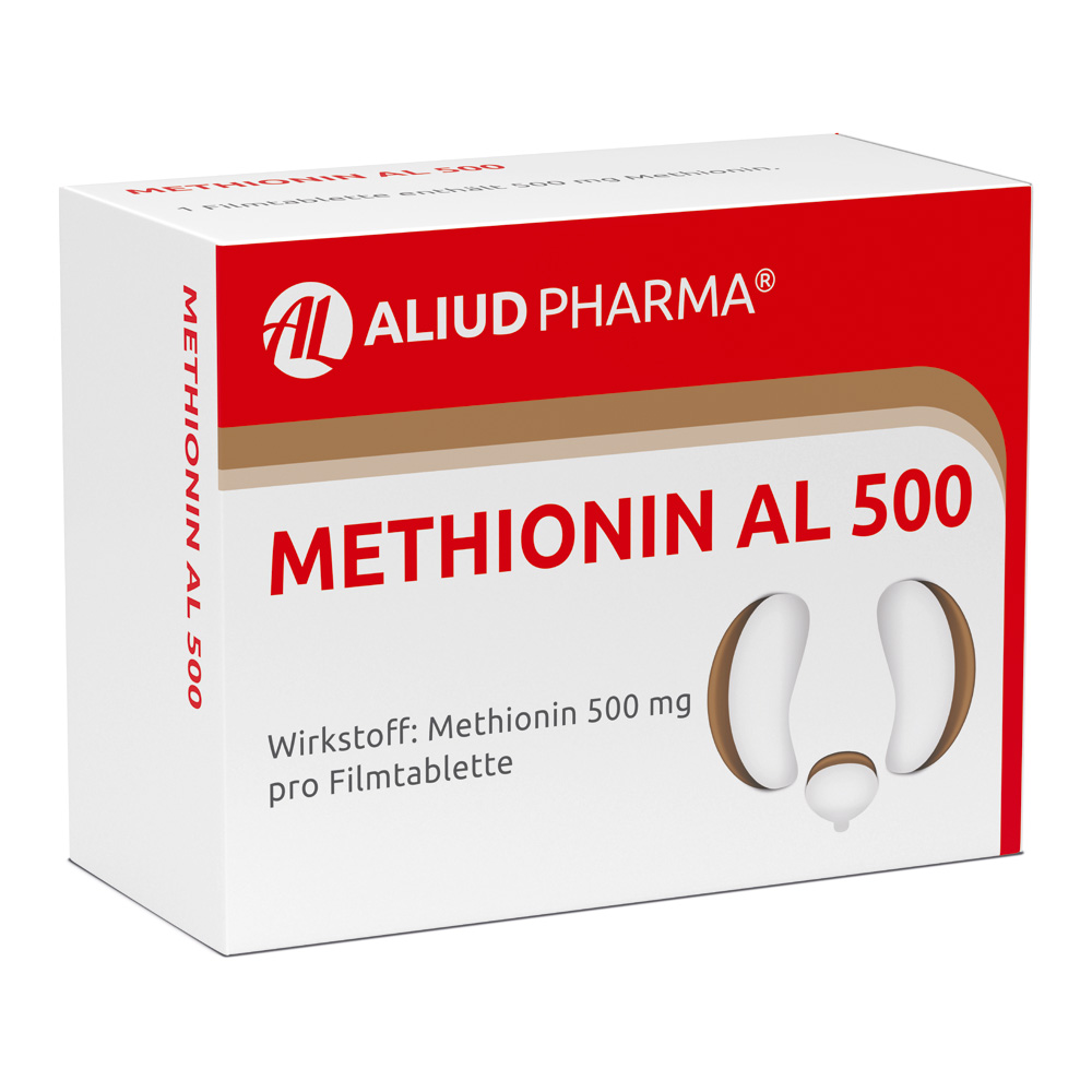 Abbildung für Methionin AL 500 zur Harnansäuerung