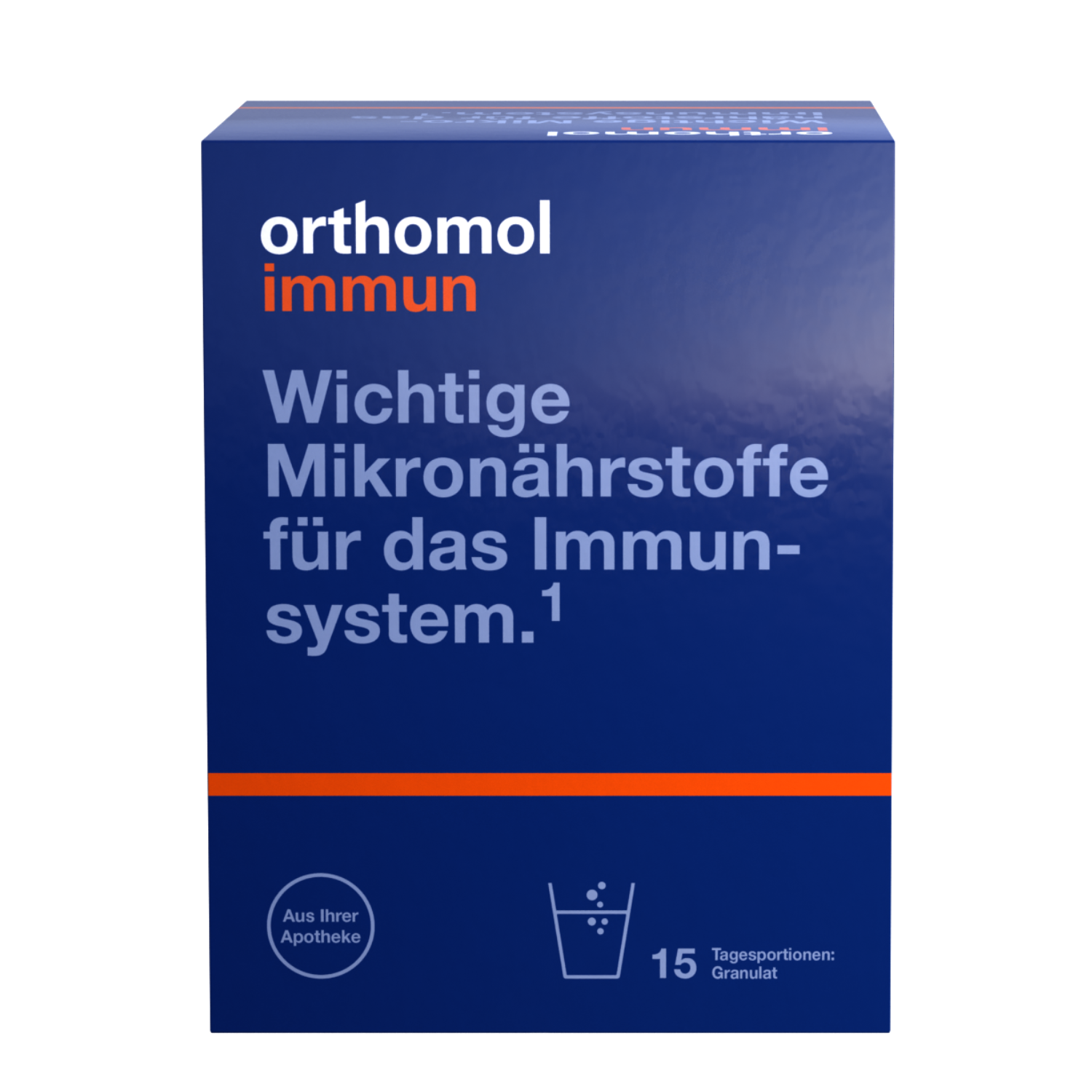 Abbildung für ORTHOMOL Immun Granulat Beutel 15 Tagesportionen