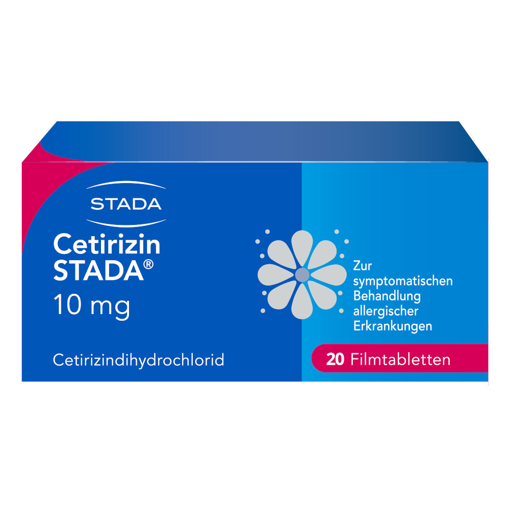 Abbildung für CETIRIZIN STADA 10 mg Filmtabletten