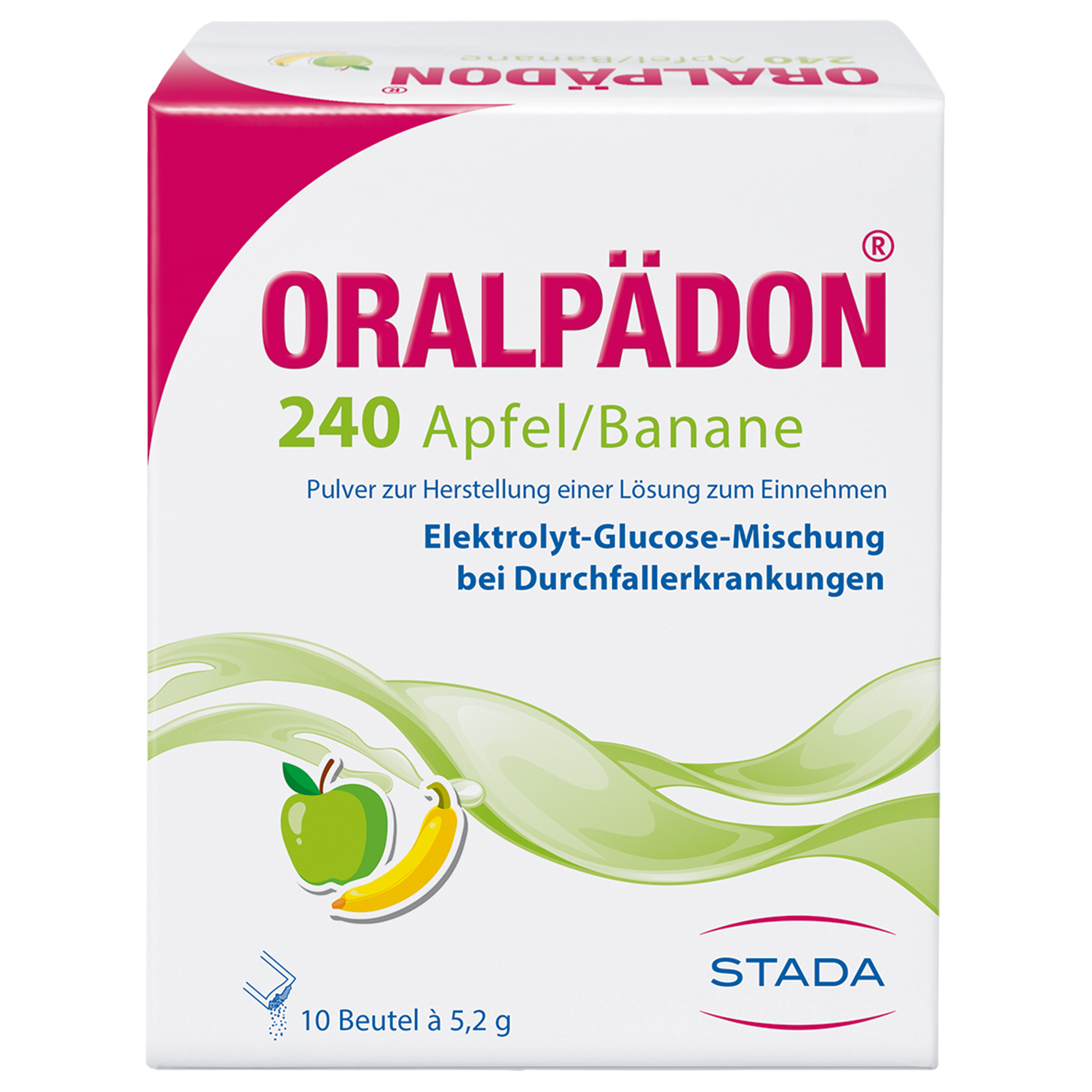 Abbildung für ORALPÄDON 240 Apfel Banane Pulver