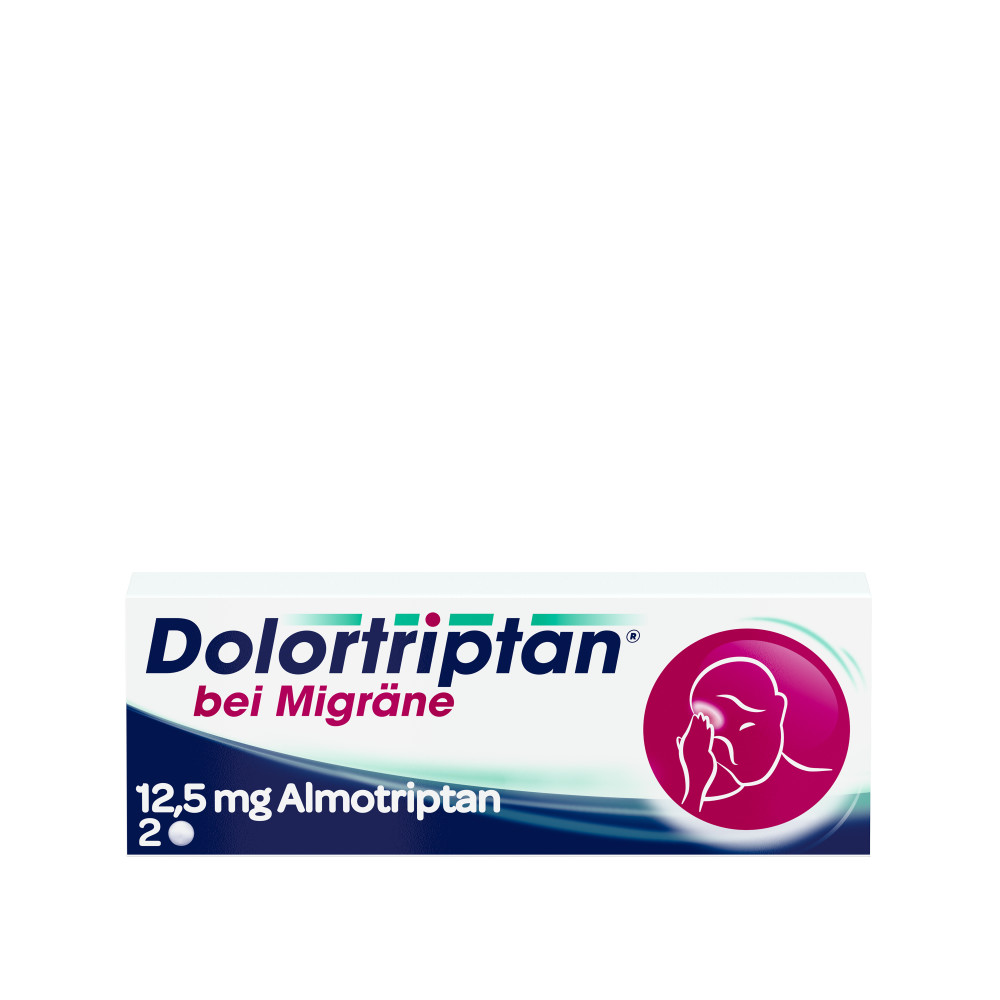 Abbildung für DOLORTRIPTAN bei Migräne Filmtabletten
